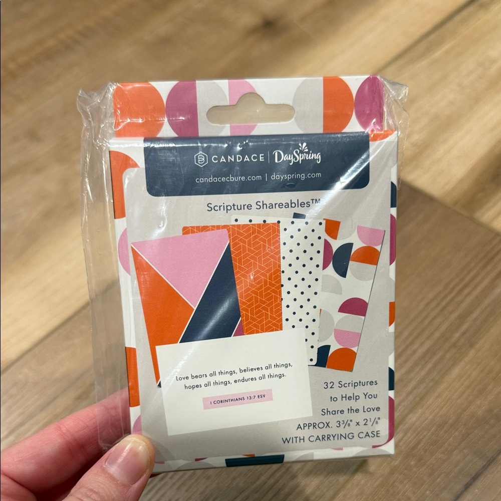 Candace Cameron Bure Scripture Shareables - Orange, Pink, Blue